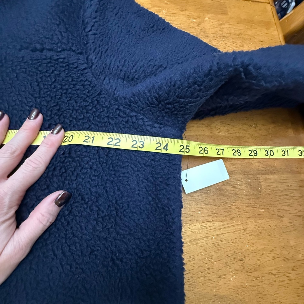 Talbots Sherpa Colorblock Jacket 1X - Picture 9 of 10